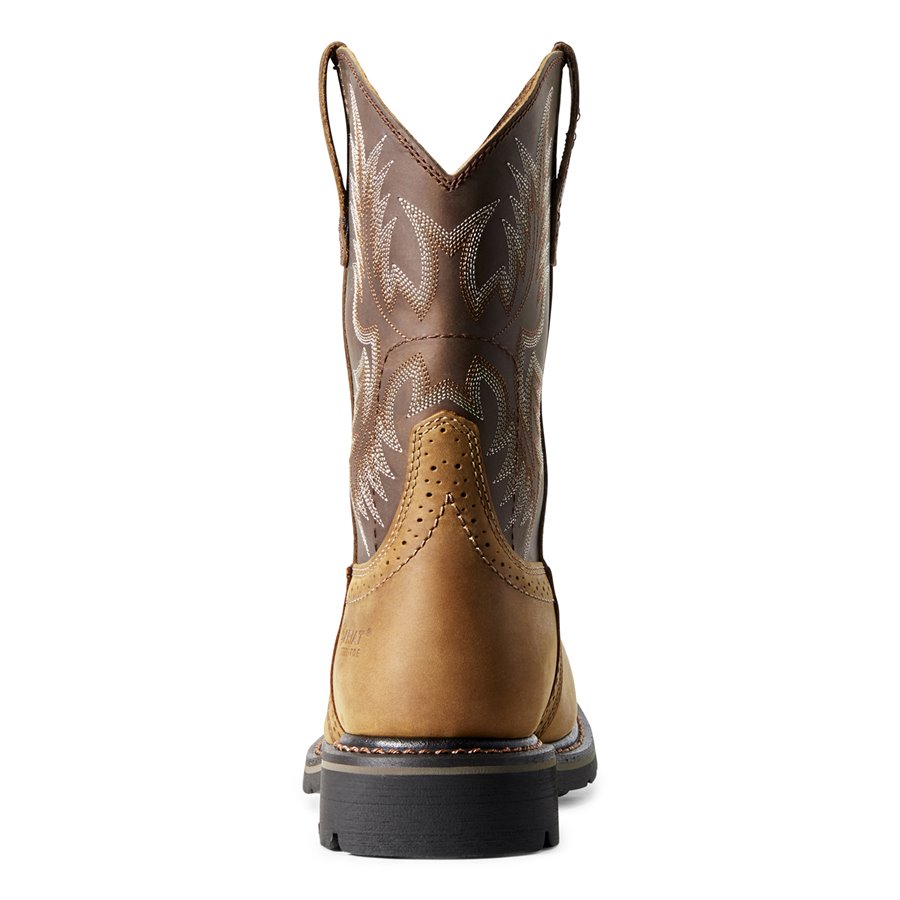 cheap square steel toe boots