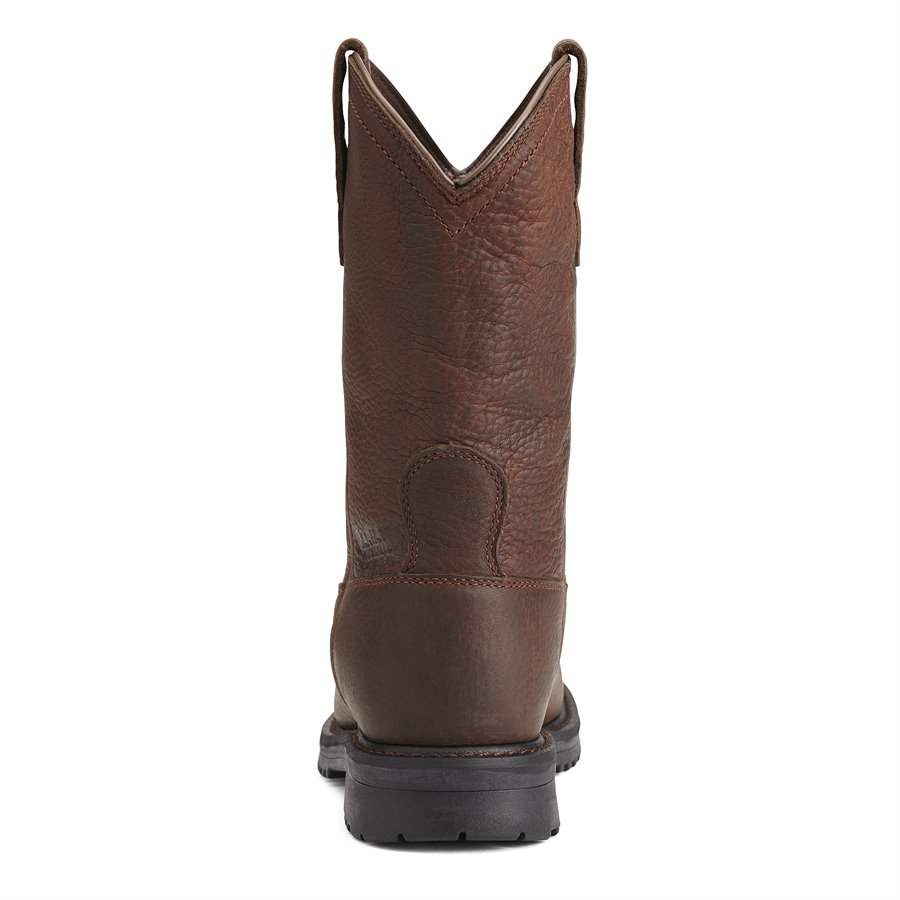 composite toe pull on boots