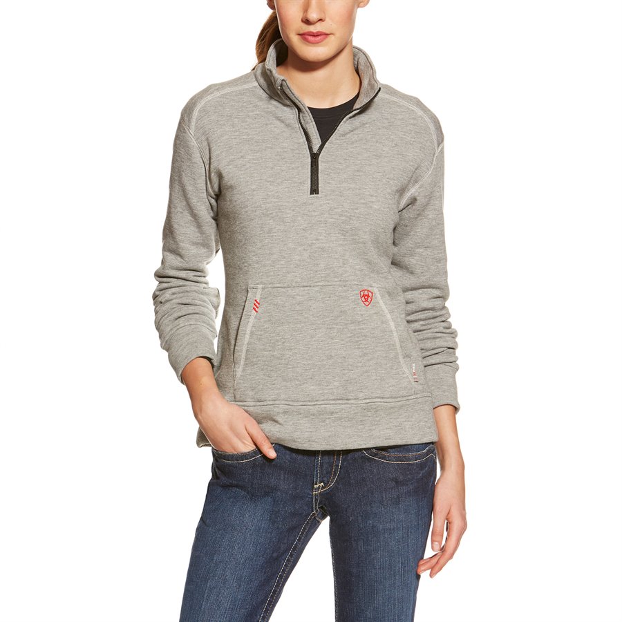 Ariat FR Ladies Polartec 1 / 4 Zip Sweatshirt