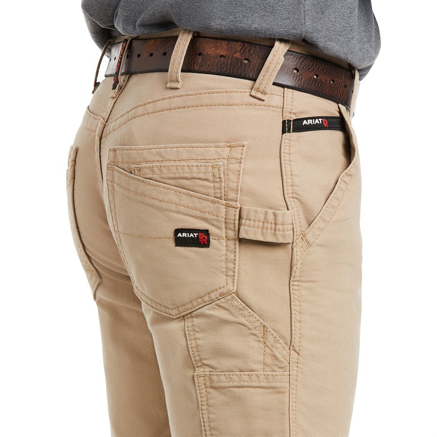 Men's Rebar M4 Distressed Workhorse Phantom Relaxed Fit Boot Cut Denim