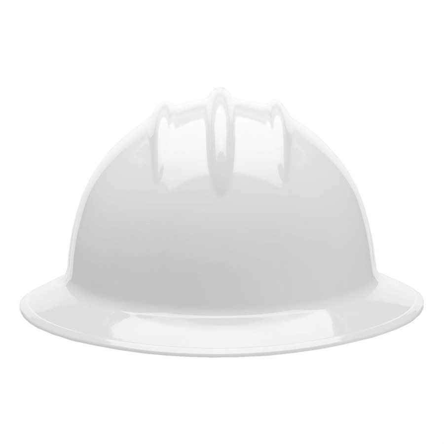 Bullard XL Full Brim Extra Large Hard Hat w / Staz On