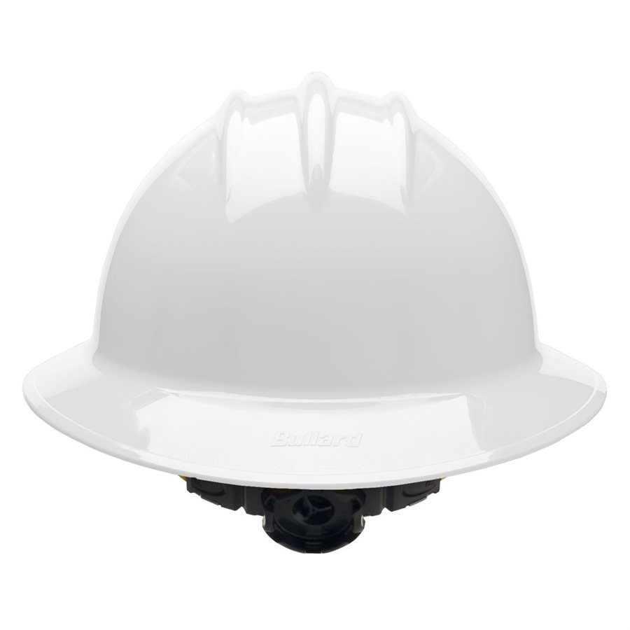 Bullard XL Full Brim Extra Large Hard Hat w / Staz On