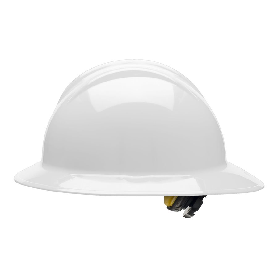 Bullard XL Full Brim Extra Large Hard Hat w / Staz On