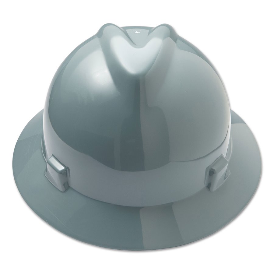 MSA VGard Full Brim Hard Hat w / FasTrac Suspension
