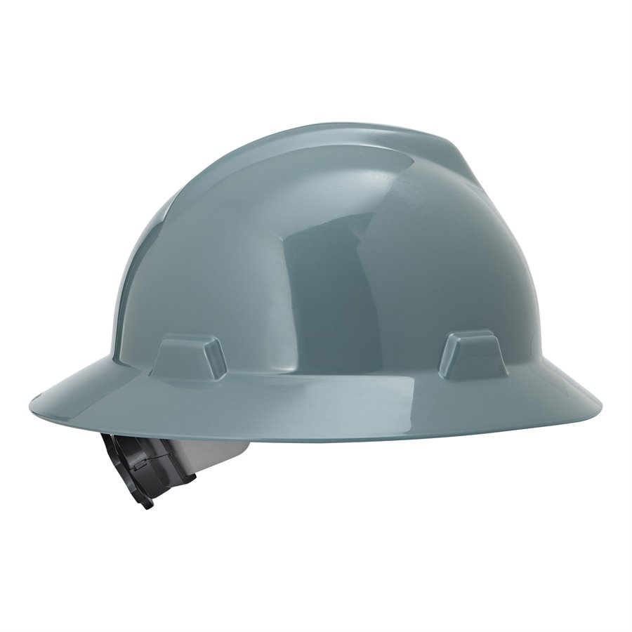 MSA VGard Full Brim Hard Hat w / FasTrac Suspension