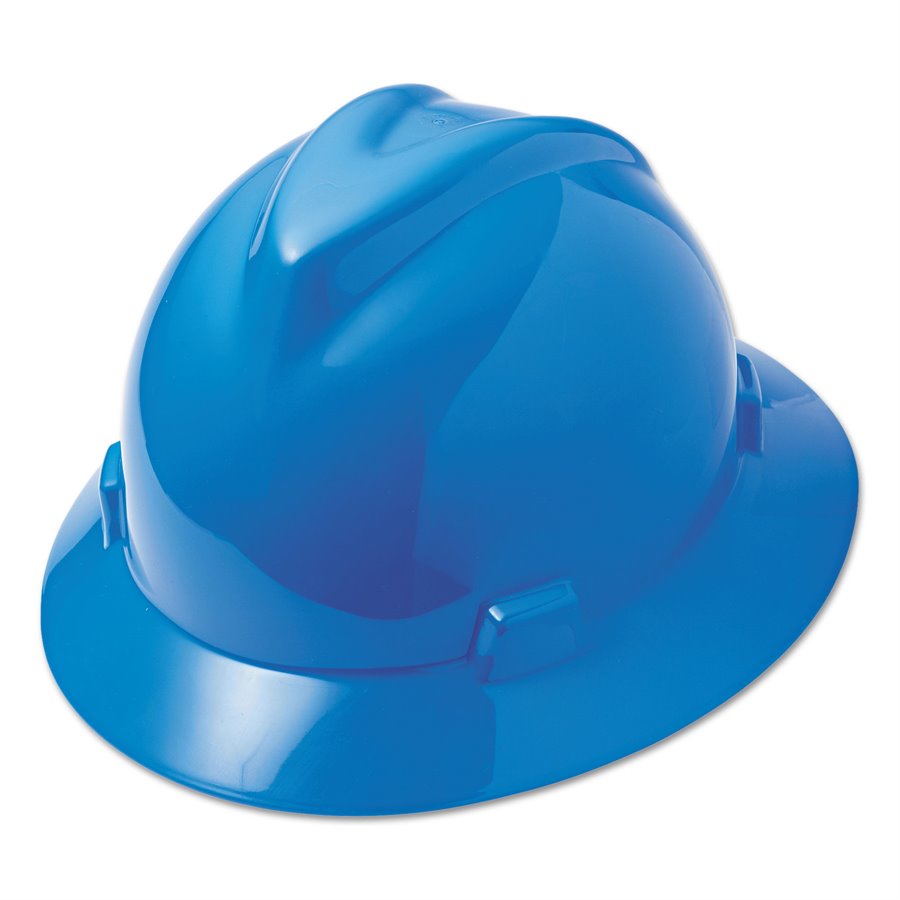 MSA VGard Full Brim Hard Hat w / FasTrac Suspension