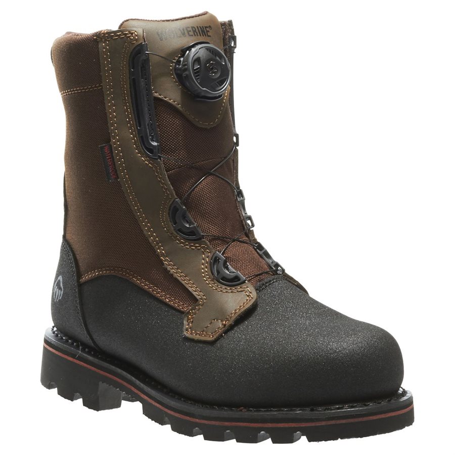 wolverine boa lace up boot