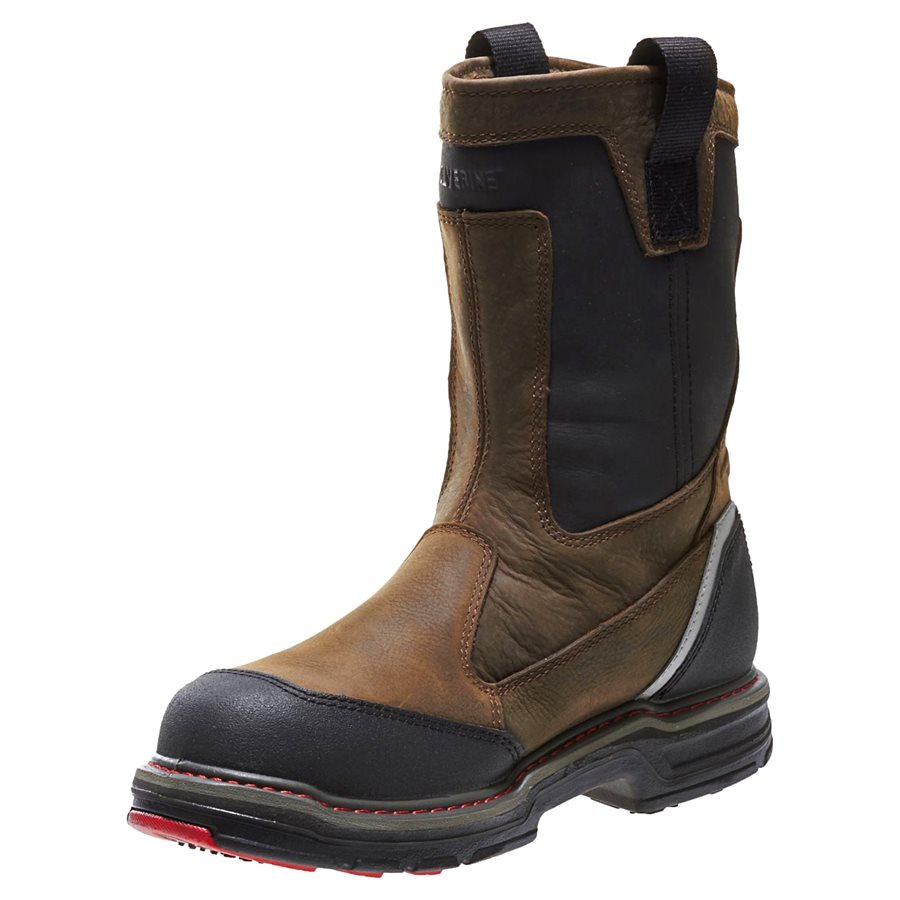 wolverine boots slip on